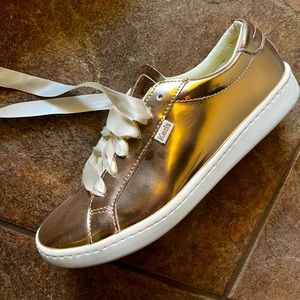 Kate spade X keds Rose gold sneakers